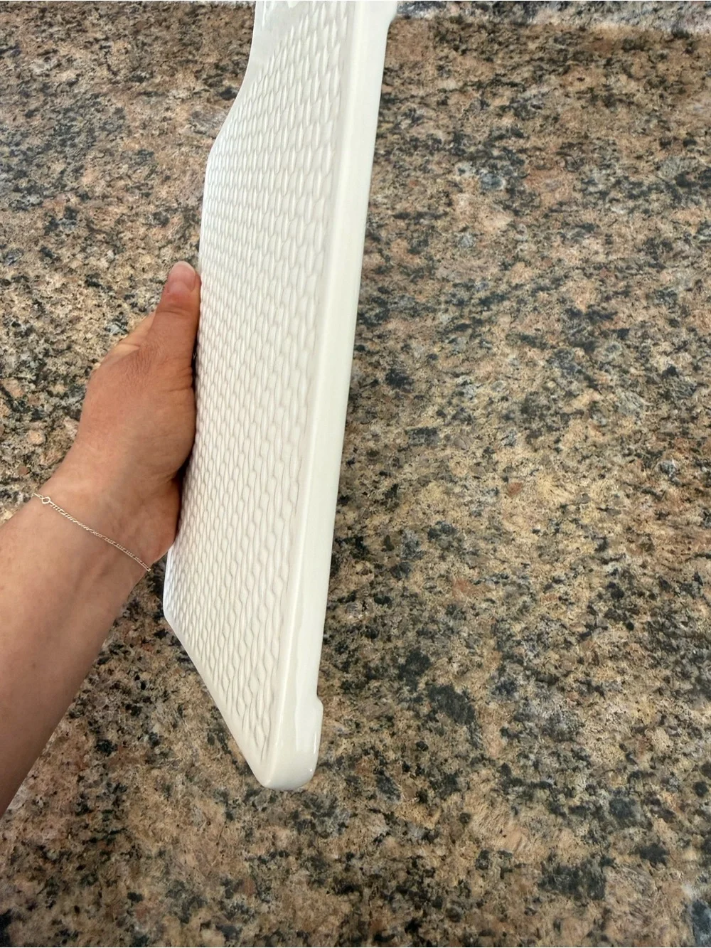 Textured Ceramic Serving Board
